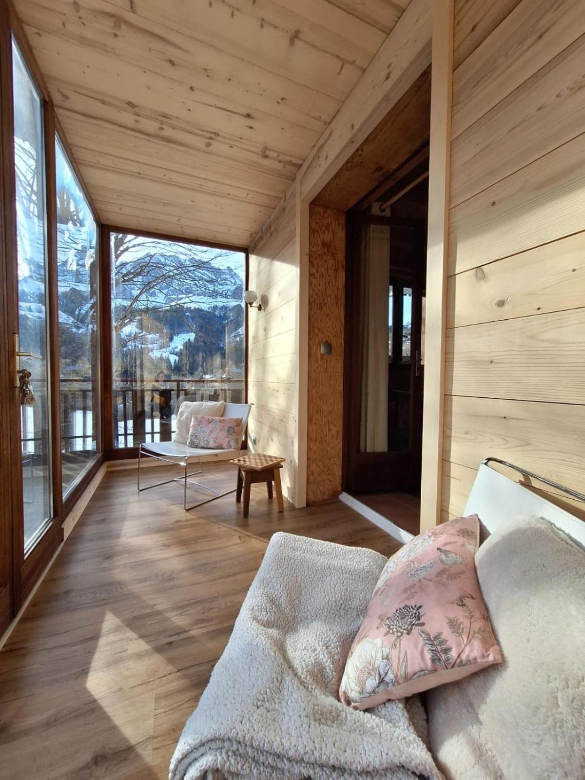 La Coufa, Spacieux Duplex En Chalet, Terrasse, Jardin, Vues Montagnes La Giettaz Extérieur photo